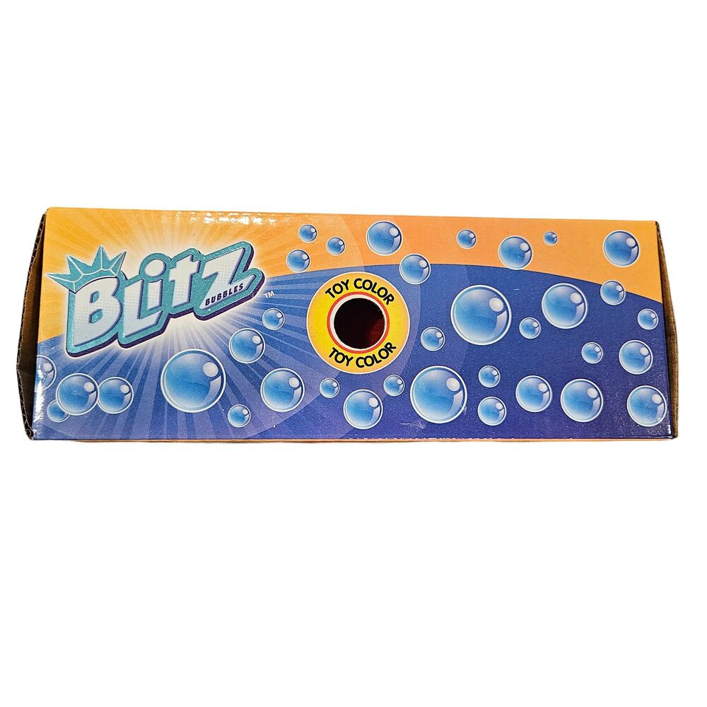 Blitz Bubble Blast Blitzer Set of 2 Red and Blue Bubble Blower Toy Blasters - Picture 4 of 6